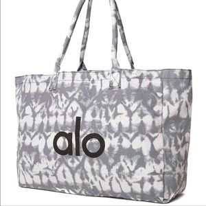 Alo Yoga Large Canvas Shopper Tote Bag